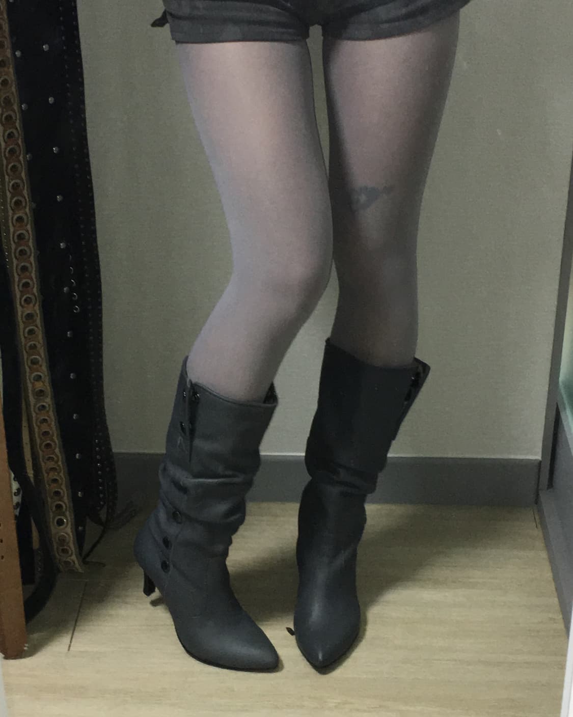 leopard fur boots 240-245 상품이미지8