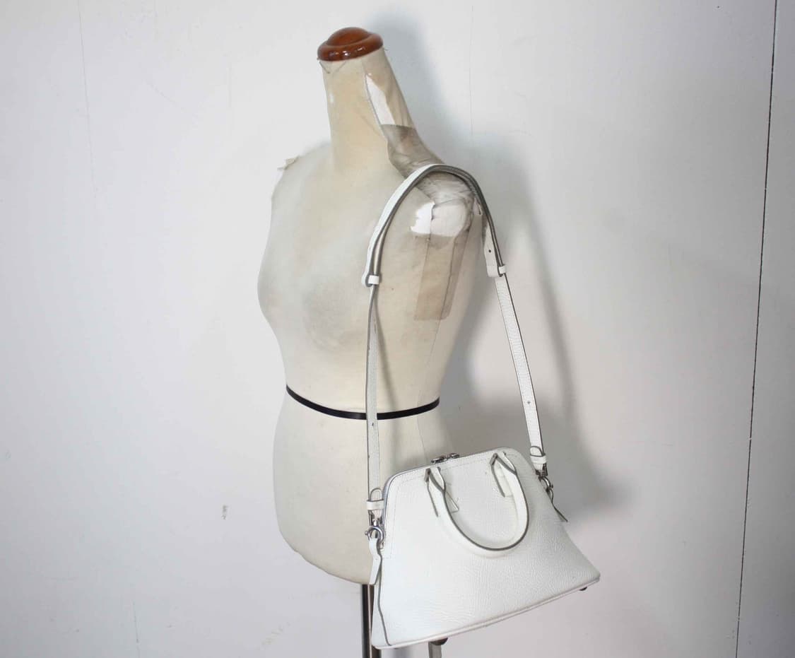 B-10530/메종마르지엘라 정품 여성용 화이트 미니백 상품이미지2