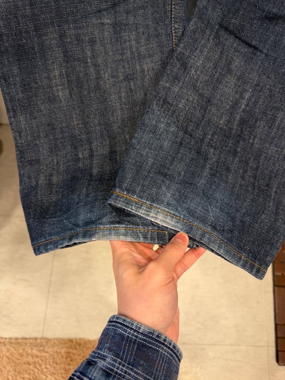 Levis 리바이스 569 인디고 데님 팬츠 (35inch) 상품이미지8