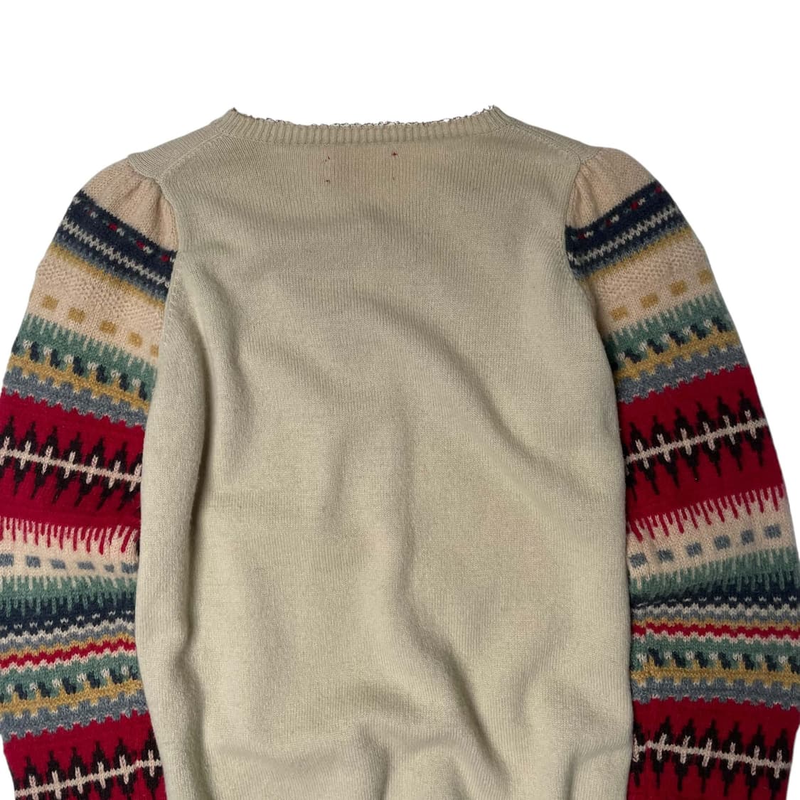 Tsumori chisato 울 100 슬리브 포인트 니트 가디건 상품이미지6