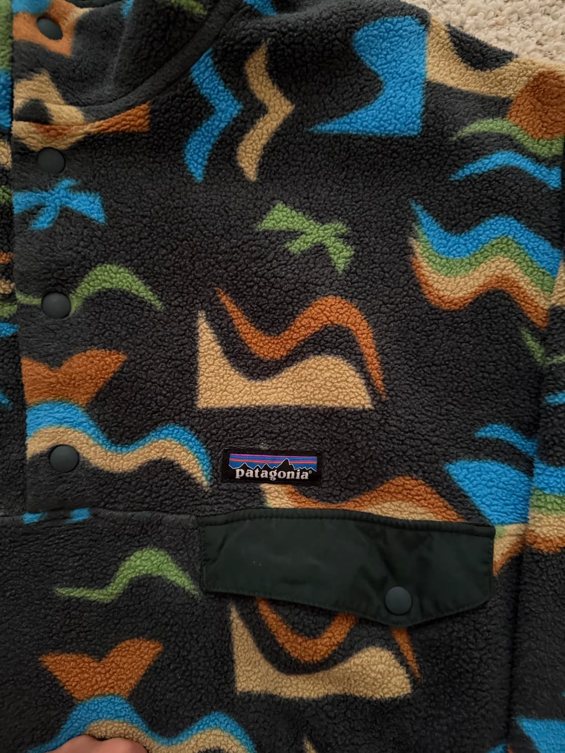 [L] 파타고니아 신칠라 패턴 상품이미지2