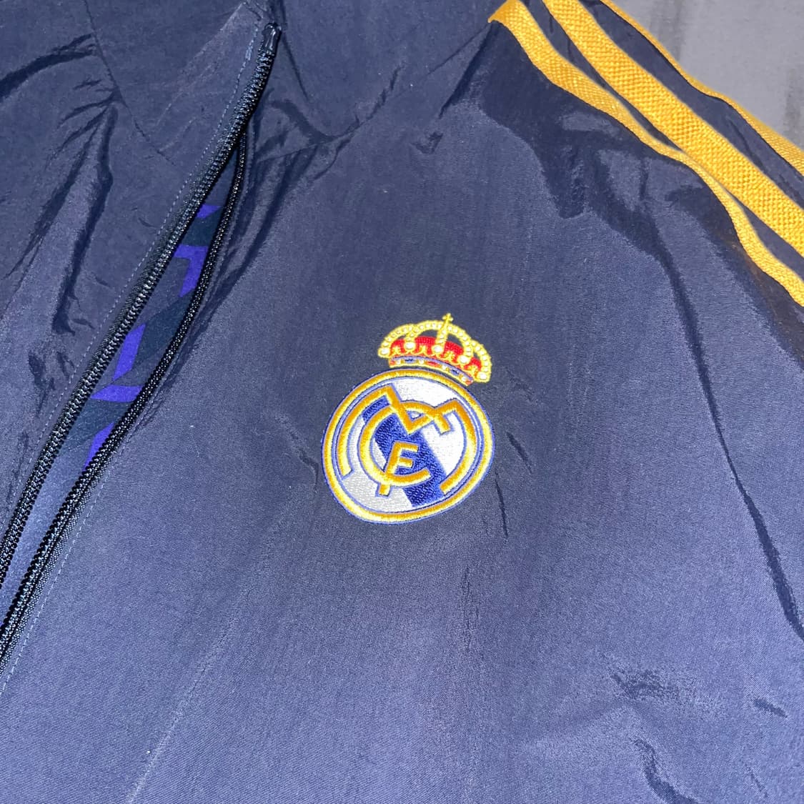 아디다스 레알 마드리드 앤썸 자켓 레전드 잉크 m사이즈 상품이미지2