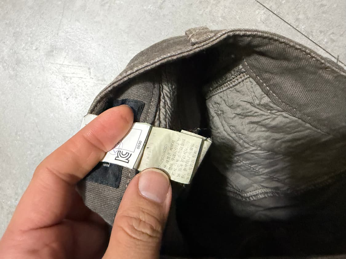 랑방 딥그레이  빈티지  라이더 팬츠  26인치  상품이미지8