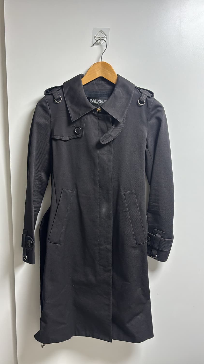 발망 11ss 데카르넹 시즌 밀리터리 트랜치코트 36사이즈 상품이미지5