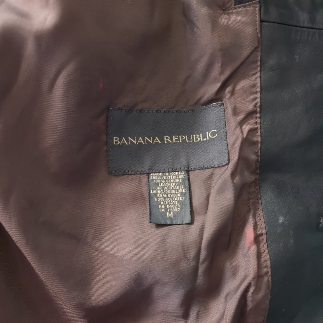 [무료배송] 바나나 리퍼블릭 가죽 블레이저 상품이미지3