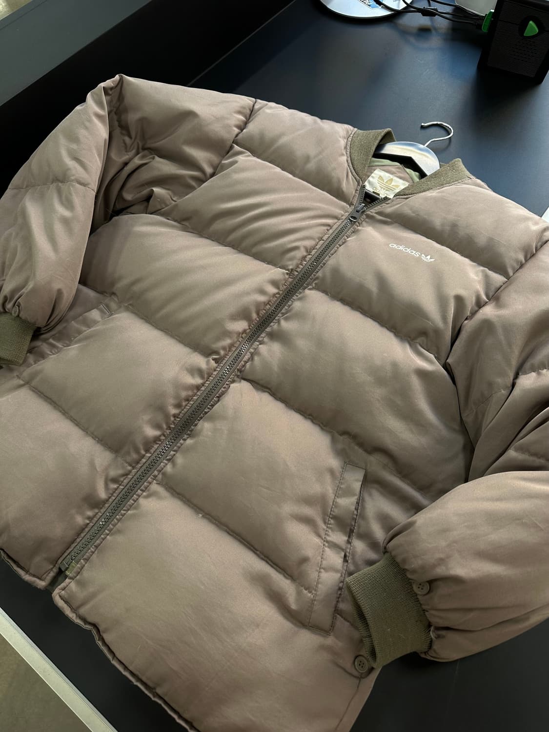 아디다스 90s 올드스쿨 베켄바우어 덕다운 야상패딩 상품이미지4