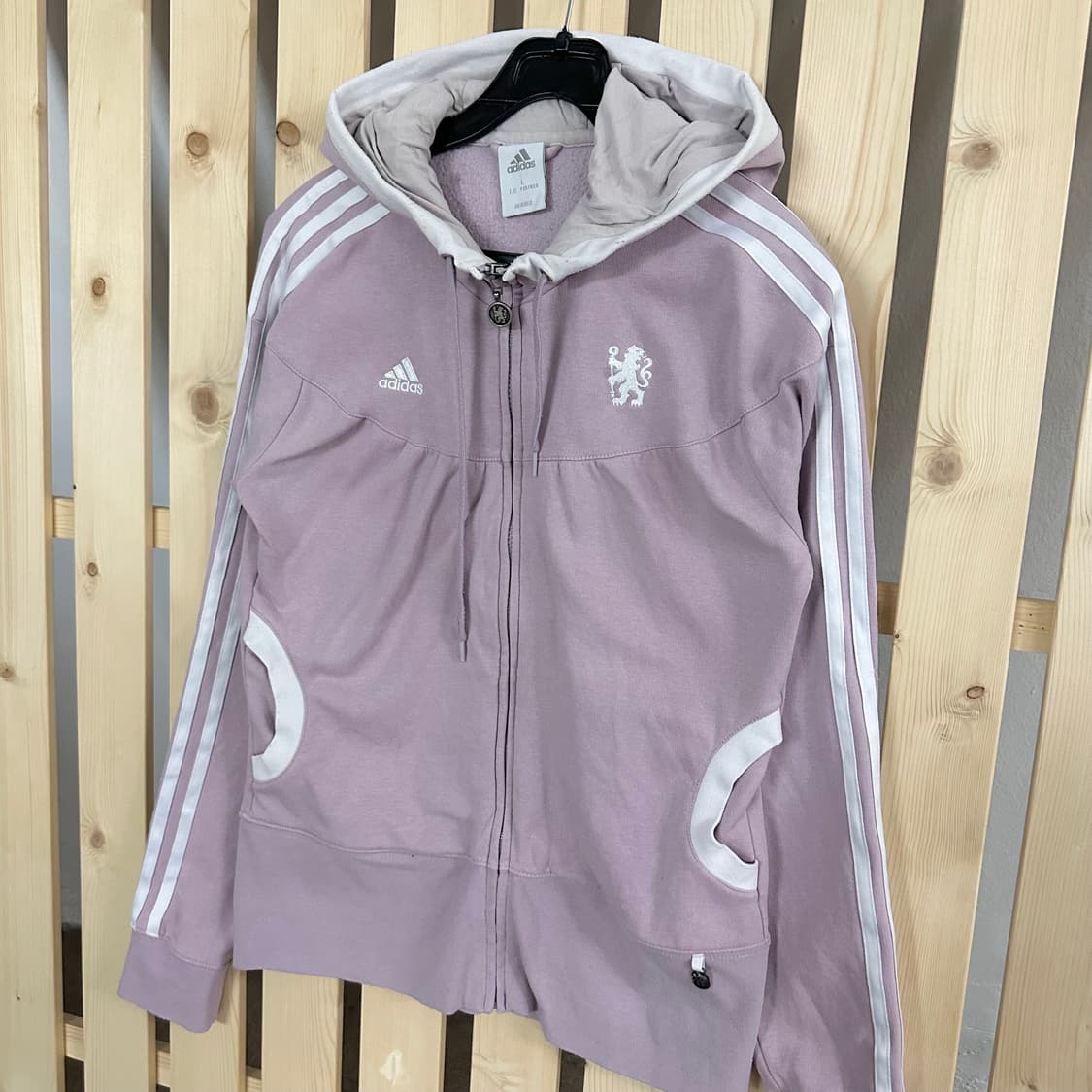 (S) 아디다스 라벤더 첼시 후드집업 상품이미지2