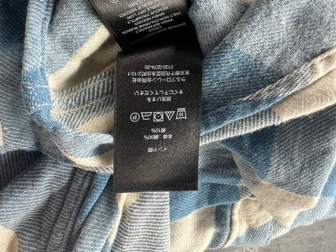 (m) 더블알엘 rrl 웨스턴 플래드 셔츠 상품이미지5