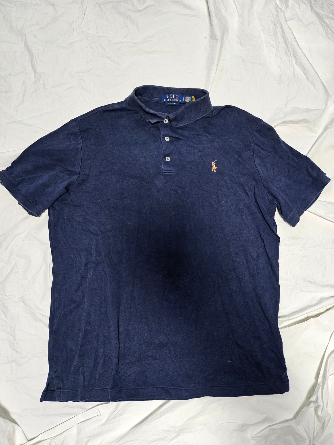 폴로랄프로렌 네이비 pk티 카라티 L 상품이미지1