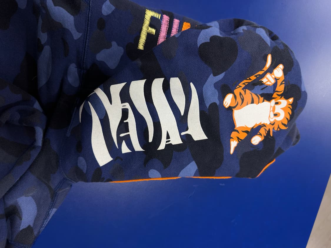 베이프 후드집업 XL 청계 상품이미지3