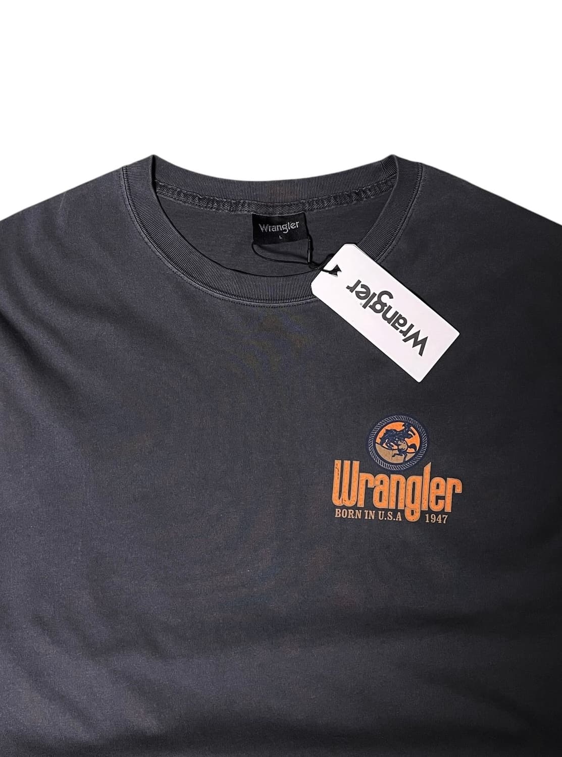 (새상품) Wrangler 랭글러 웨스턴 빈티지 반팔티 L 상품이미지3