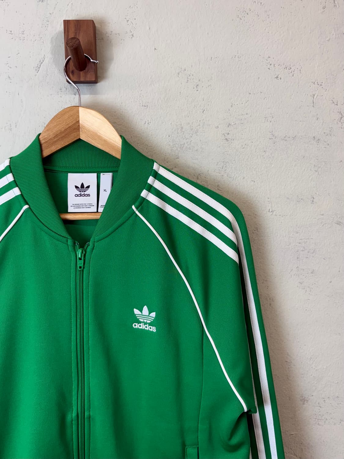 아디다스 파이어버드 SST 삼선 트랙탑 그린 져지 상품이미지2