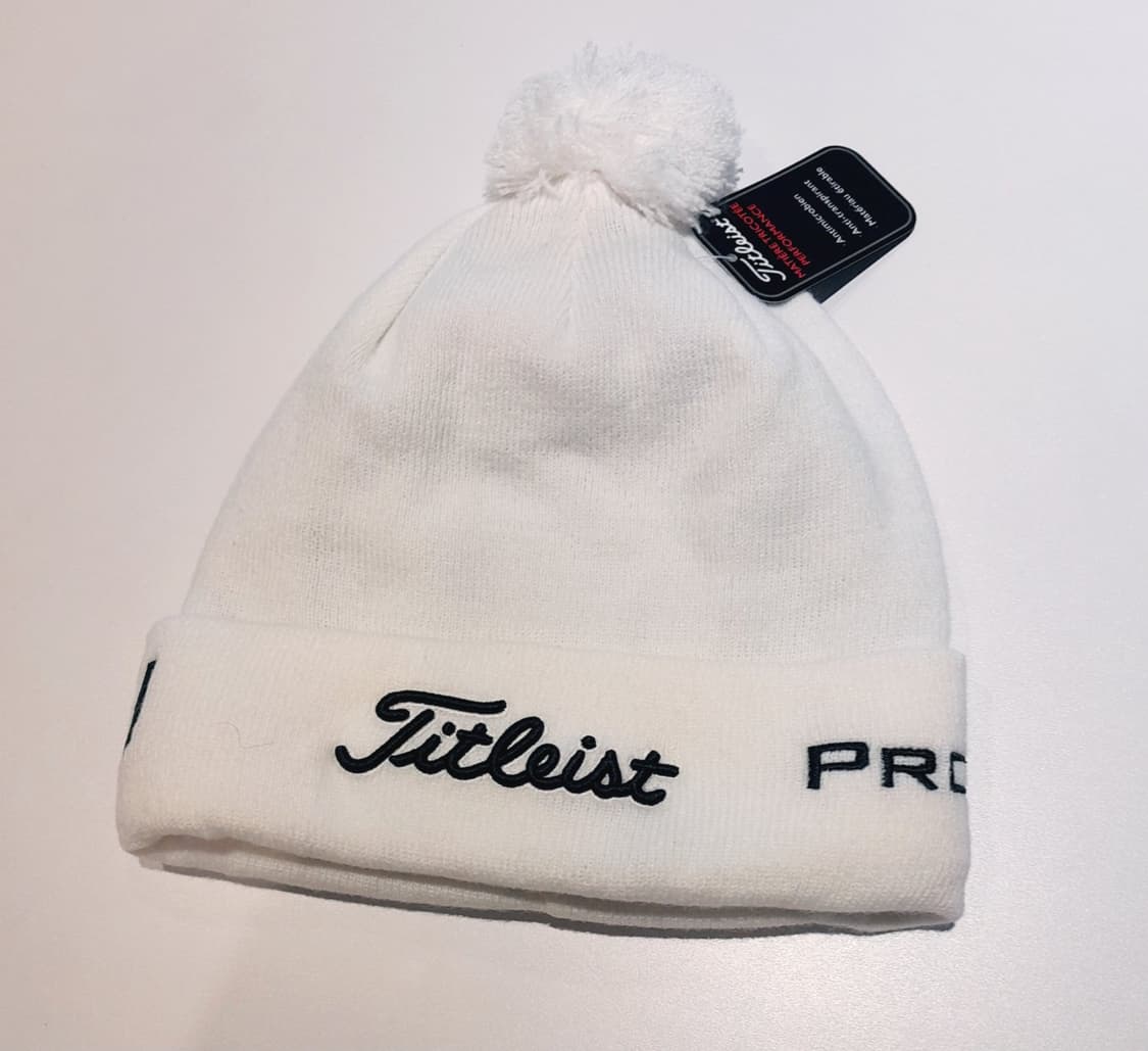 💥(새상품) 타이틀 리스트 비니 (화이트)
 상품이미지2