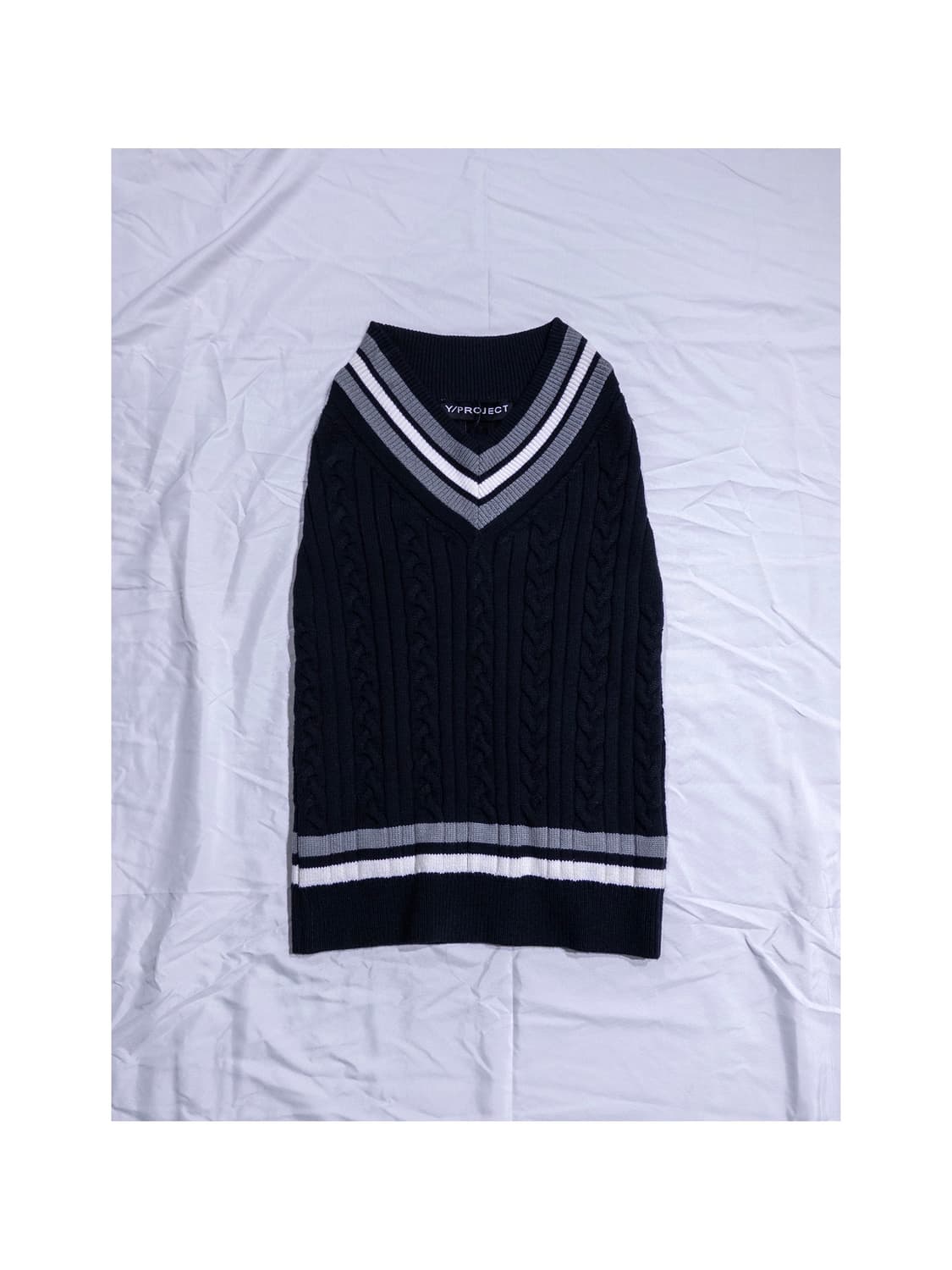 Y/Project Varsity Cable Knit Skirt 19ss 상품이미지2