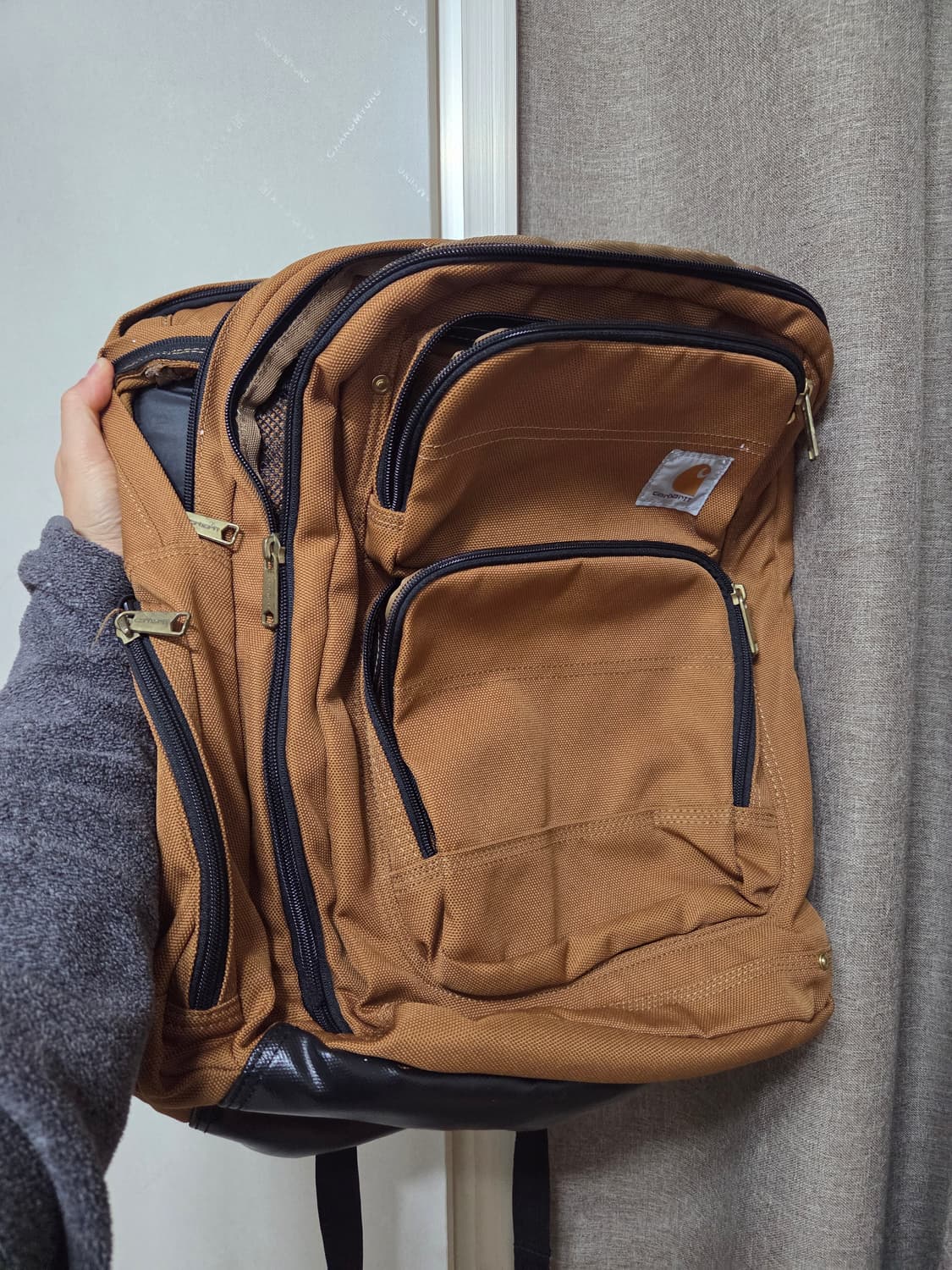 칼하트 레거시 디럭스 백팩 카멜 상품이미지1