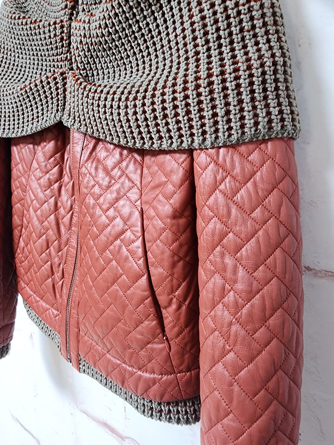 키르질라 퀼팅 양가죽 자켓 상품이미지4