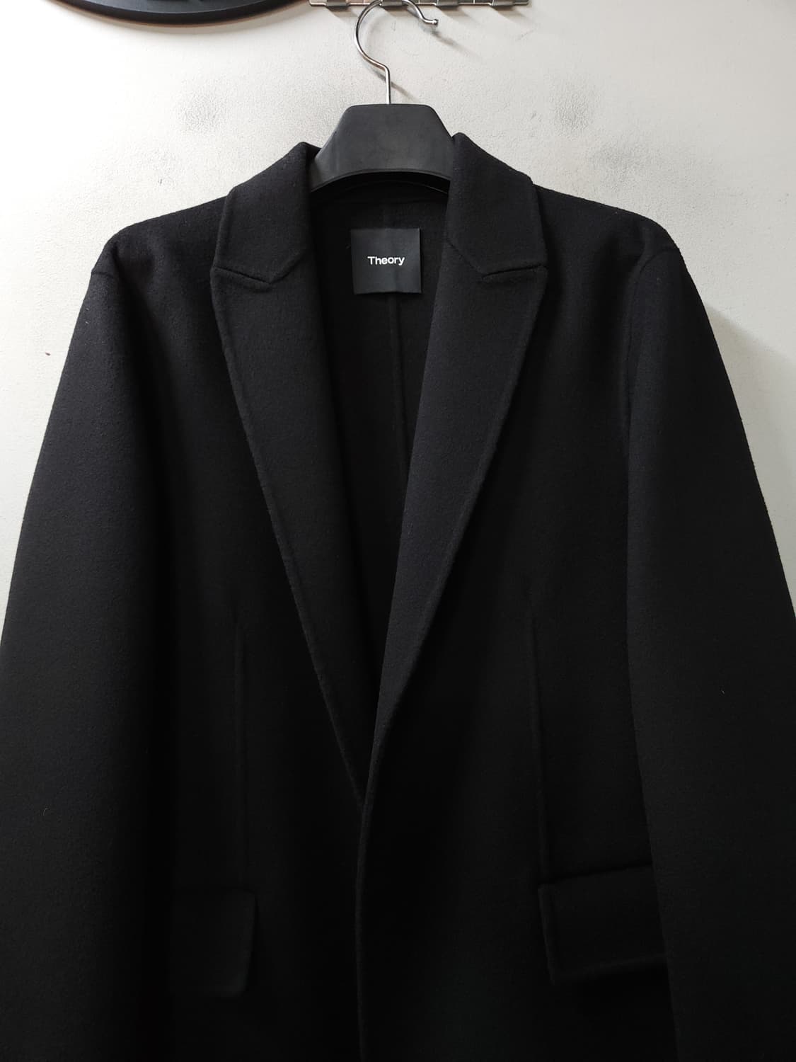 띠어리 Theory 여성 노버튼 캐시미어 코트 블레이저 상품이미지3