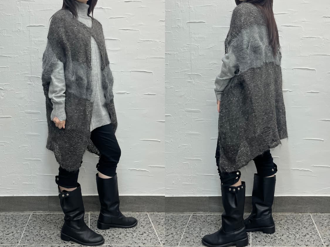 cape knit cardigan 상품이미지3