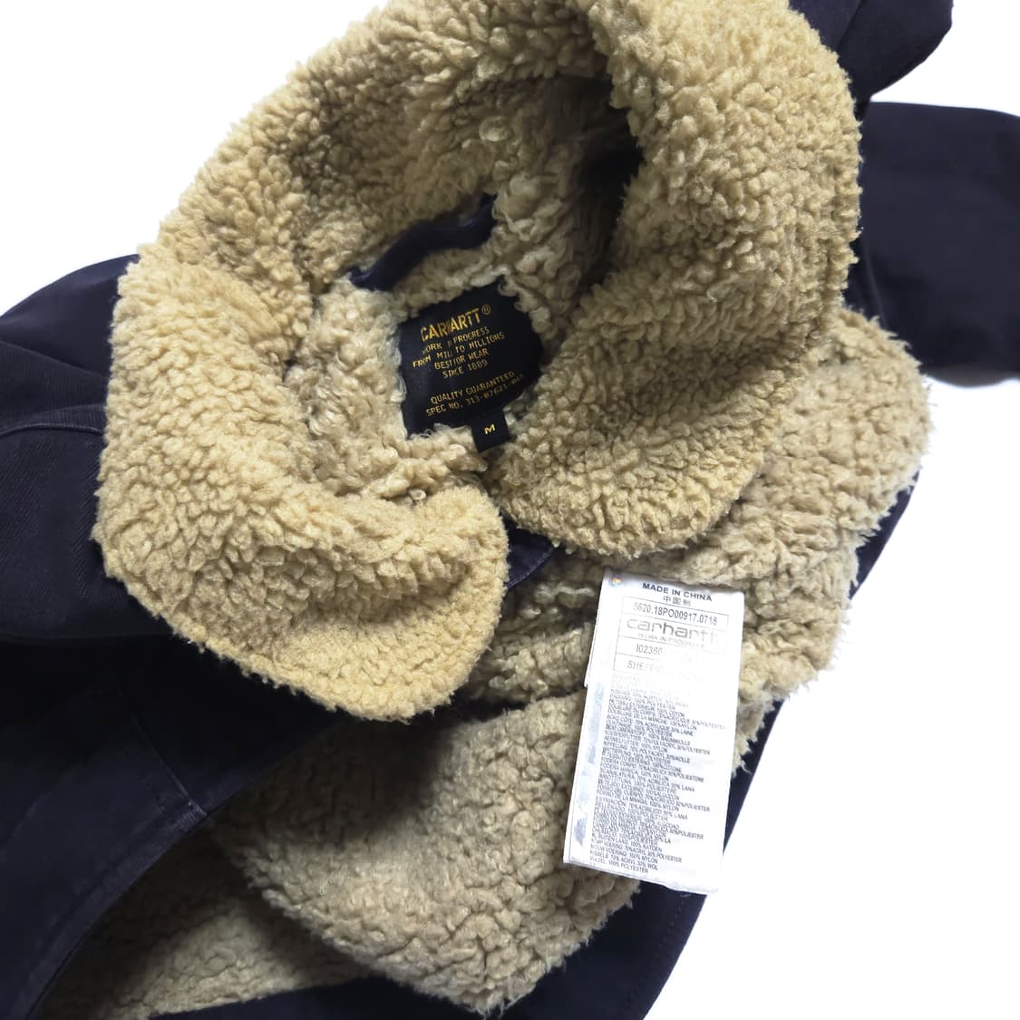 칼하트 WIP 셰필드 워크 자켓 네이비 상품이미지5