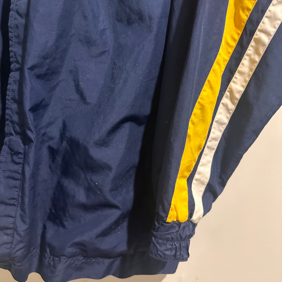 나이키 네이비/옐로우 바람막이 상품이미지4
