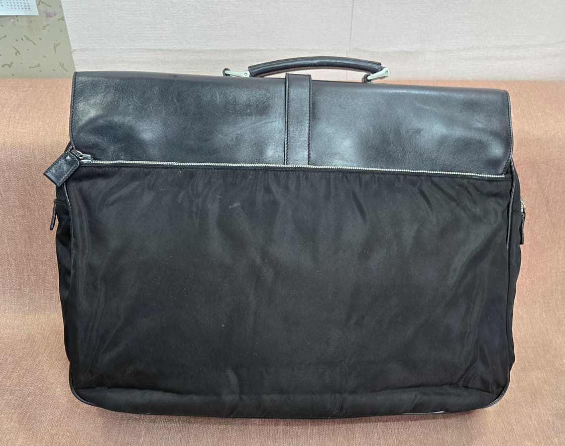 [정품/빈티지] 프라다 테수토 비텔로 브리프케이스 V122 (NERO) 상품이미지2
