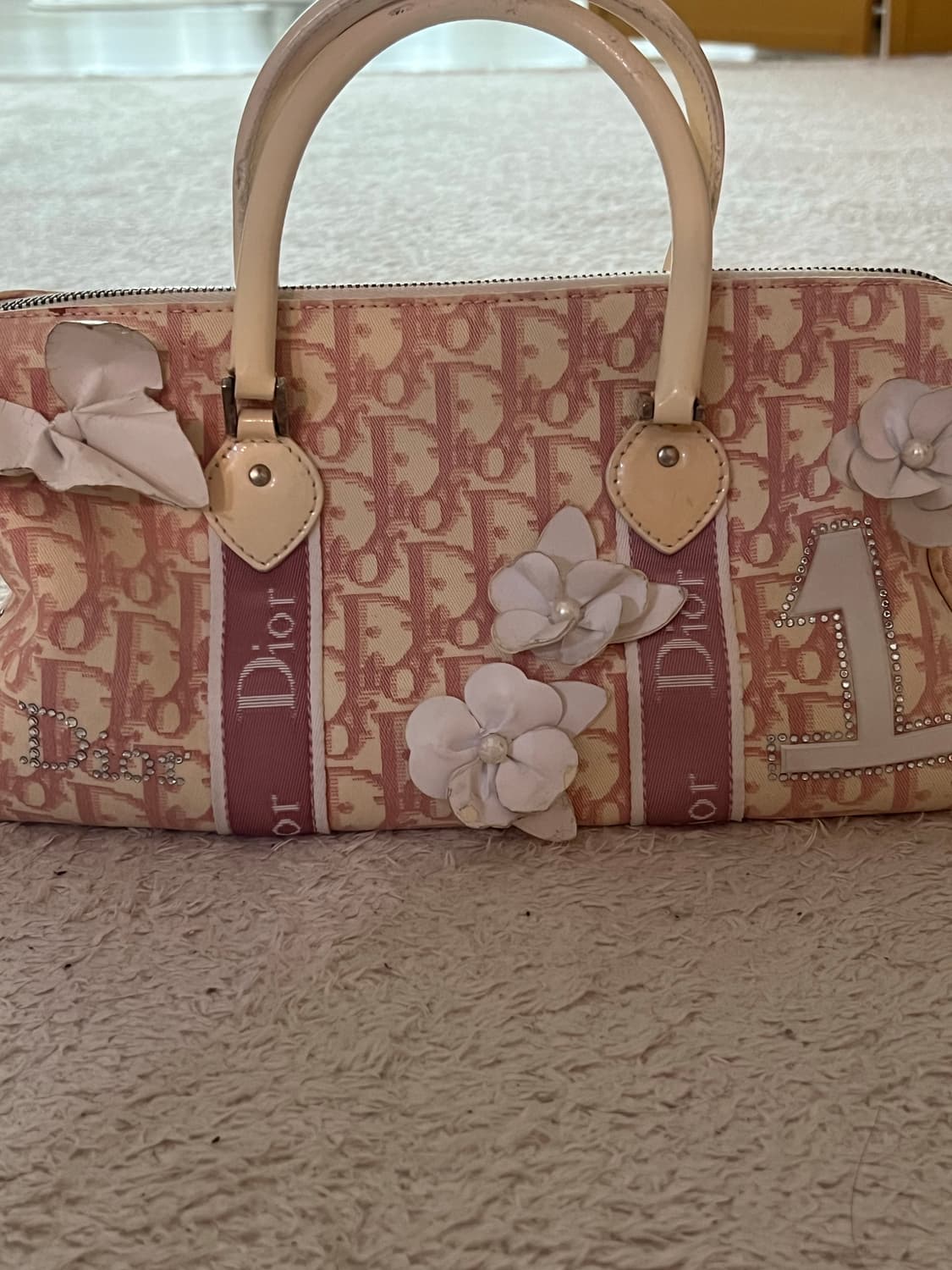 디올 오블리크 토트백 핑크 상품이미지3