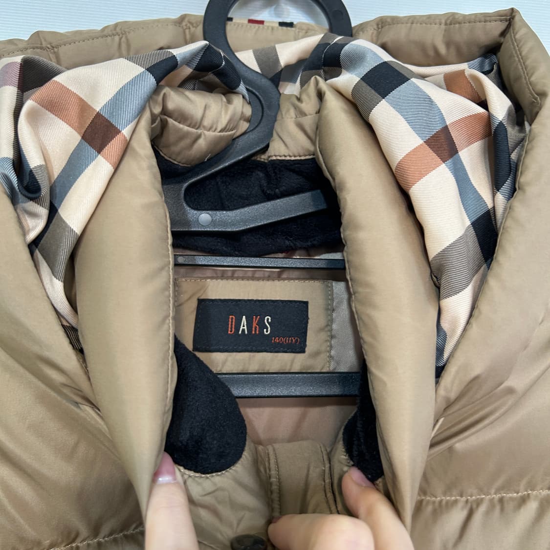 닥스 키즈 구스다운 패딩 140 상품이미지3