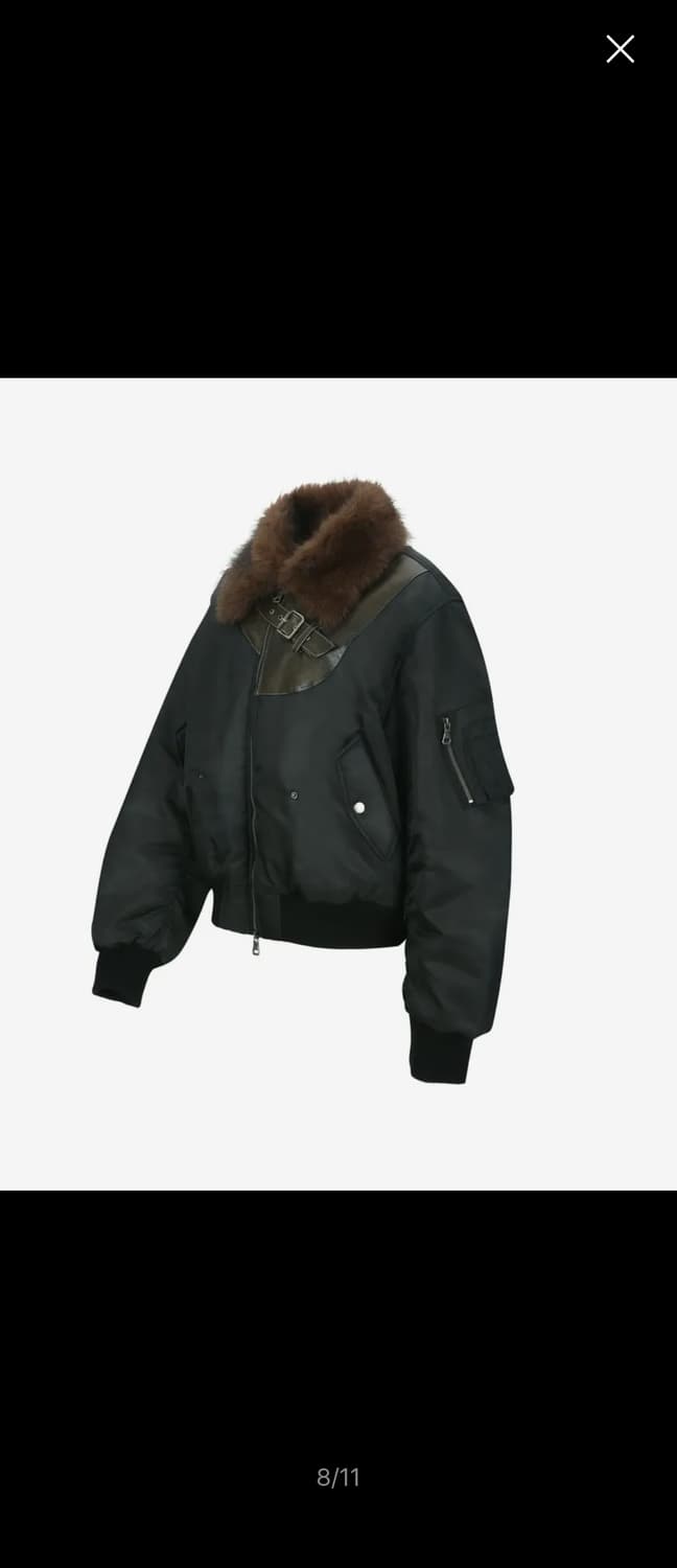앤더슨벨 퍼 붐버자켓 / fur  ma-1 bomber 상품이미지8