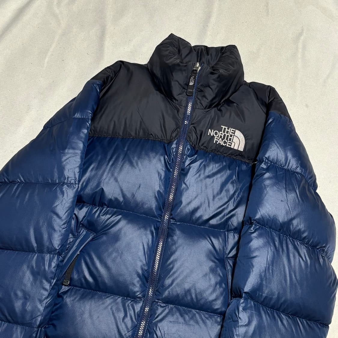85 노스페이스 눕시 700 네이비 구스다운 패딩 상품이미지1