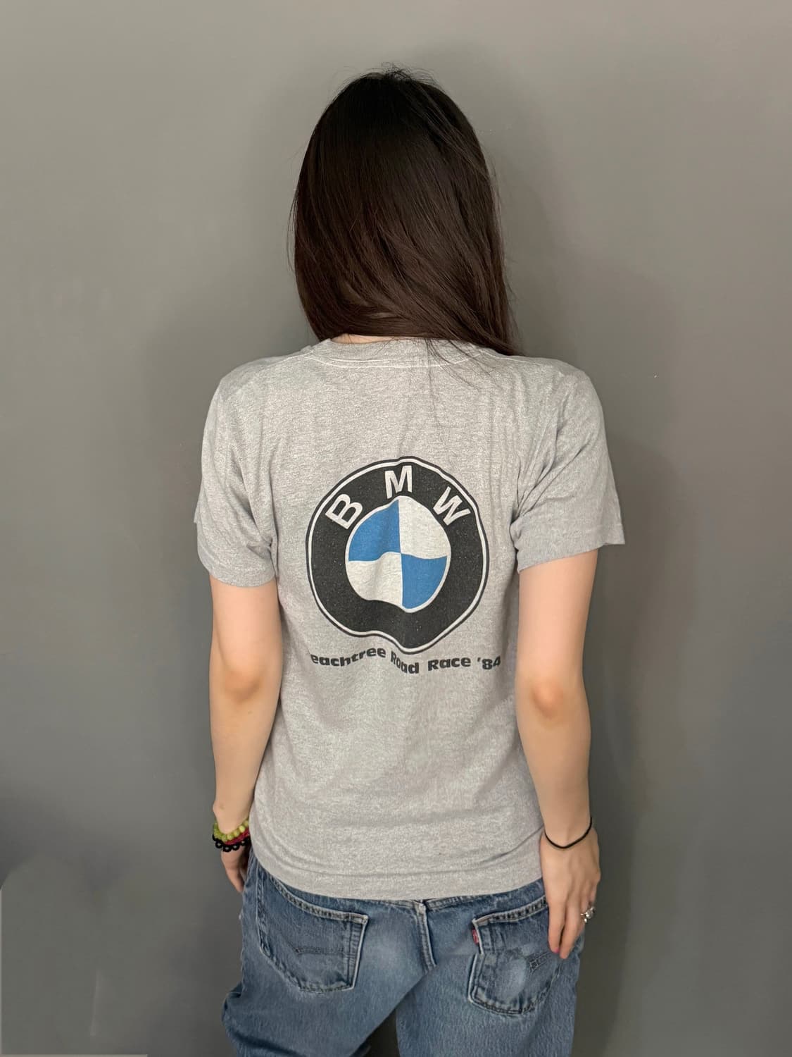 80‘s MADE IN USA 🇺🇸 싱글스티치 BMW 반팔 티셔츠 상품이미지3