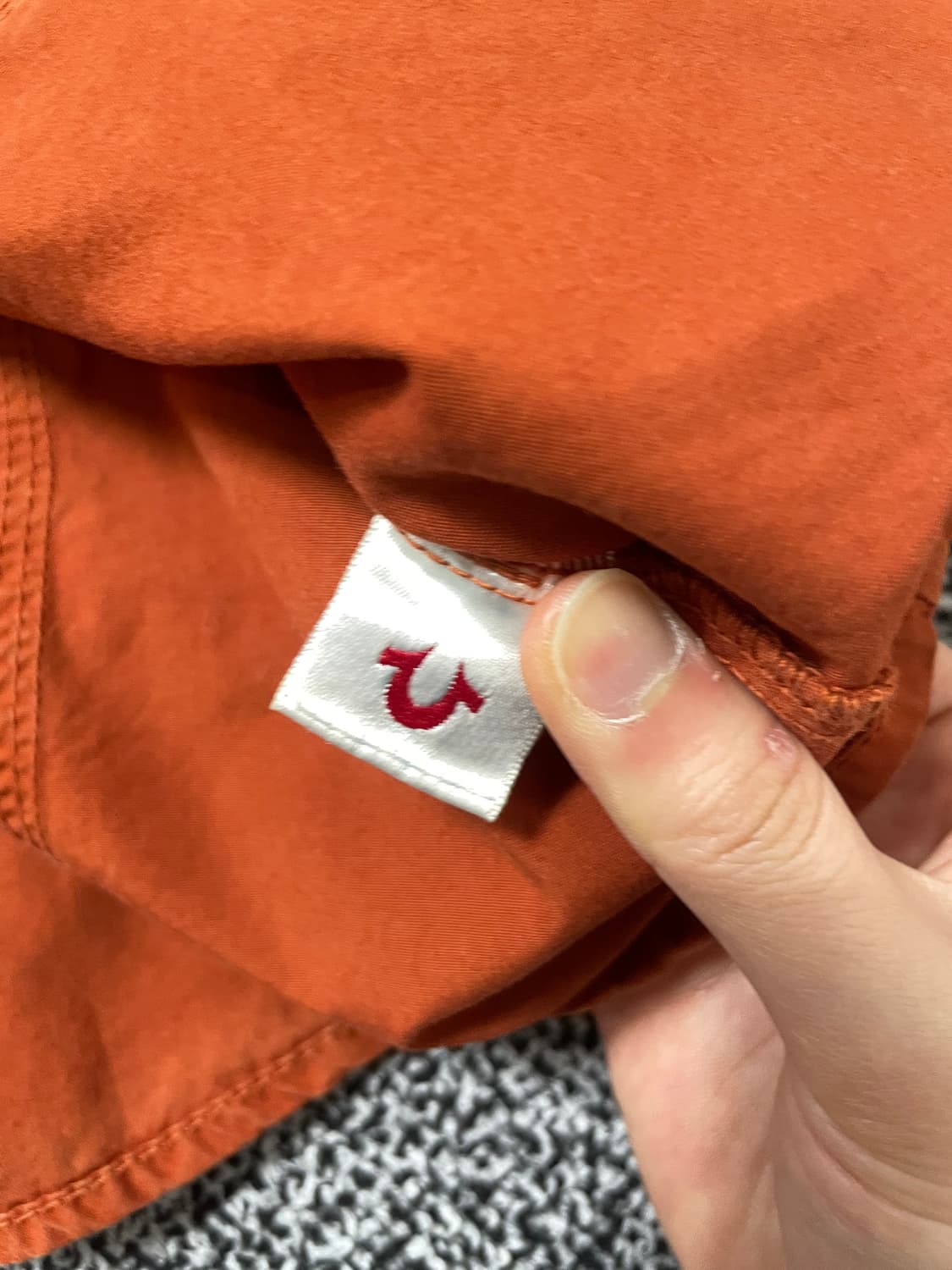 빈티지9. 트루릴리젼 웨스턴 핏 남방 셔츠 오렌지브라운 상품이미지4