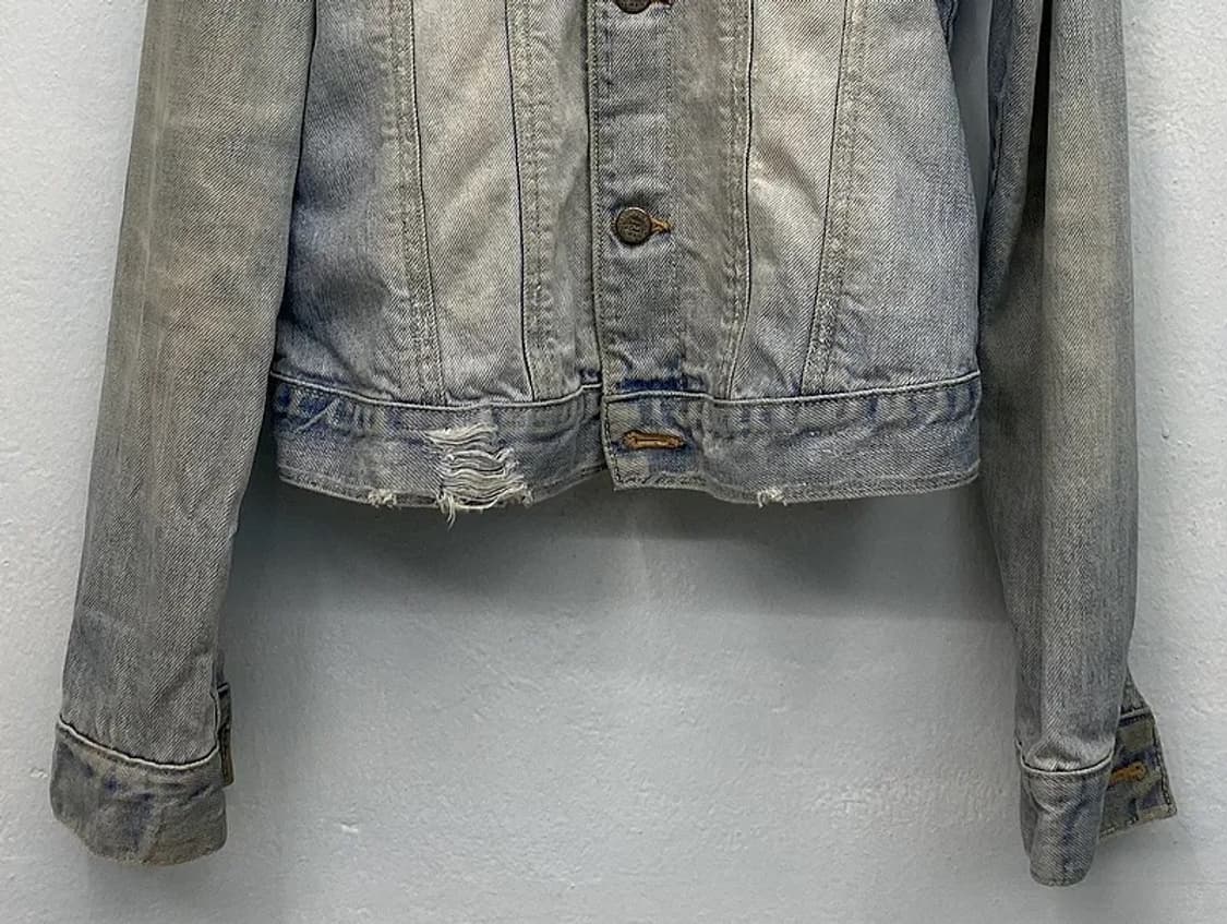 Abercrombie & Fitch washed denim jacket 상품이미지4
