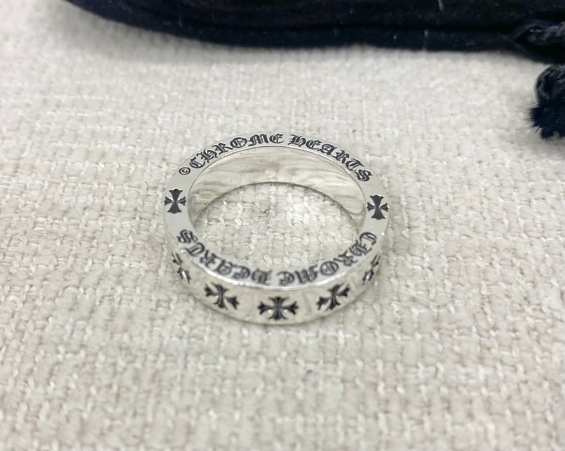 크롬하츠 스페이스 6mm 포에버링 20호 실버(컨디션굿) 상품이미지4