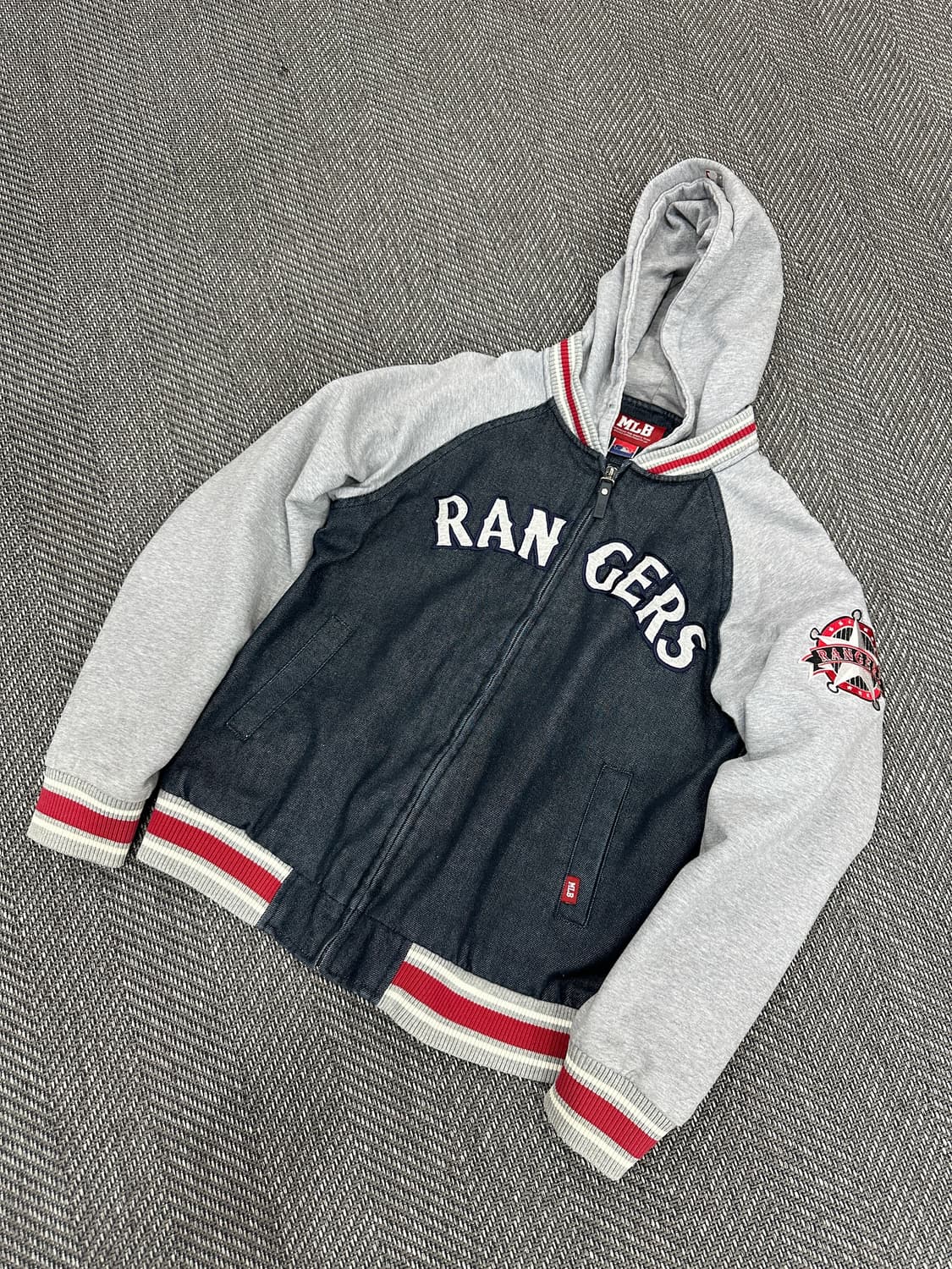 MLB 텍사스레인저스 후드집업 상품이미지1
