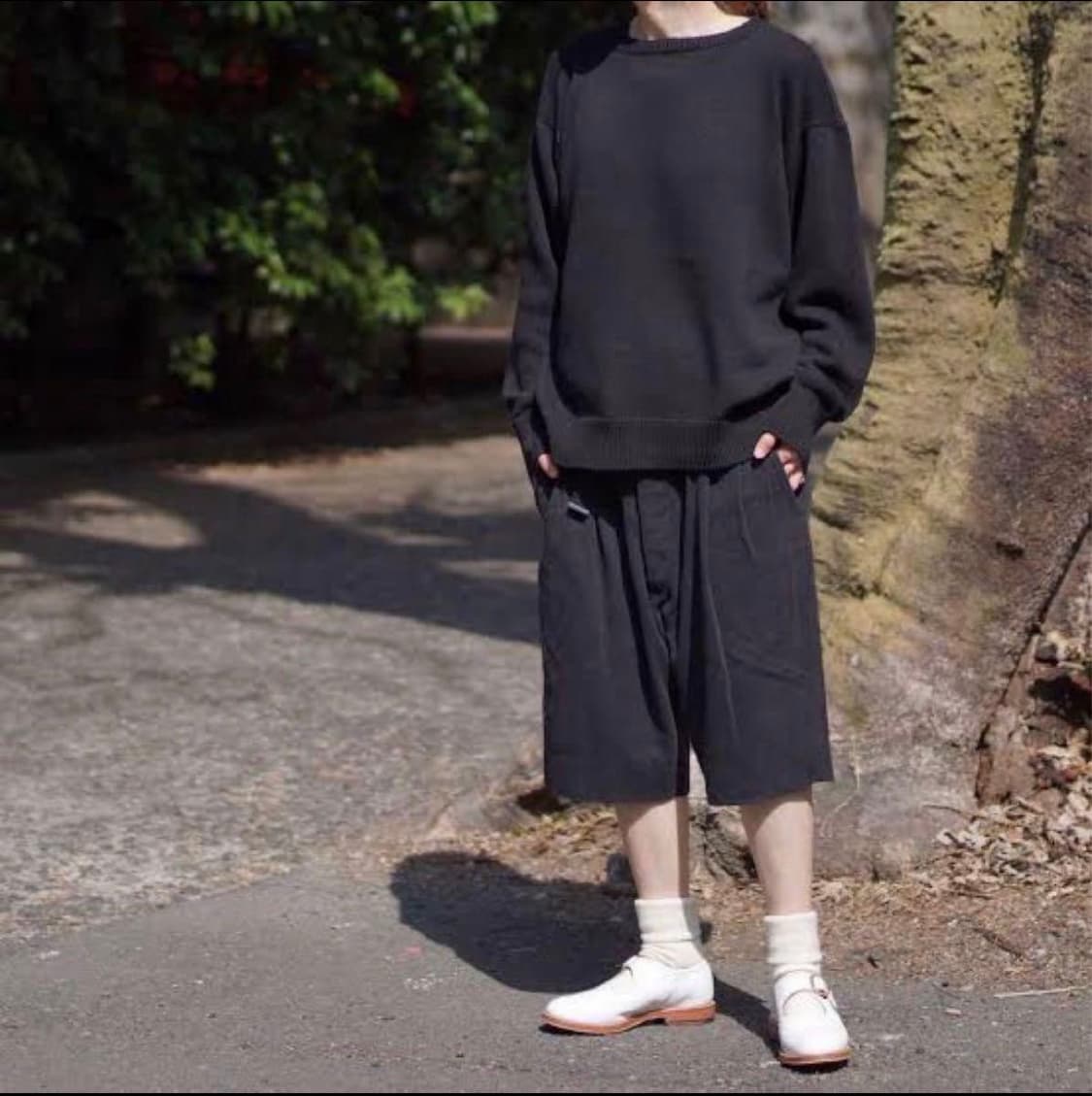 코모리 22SS 실크넵 쇼츠 2사이즈 판매합니다 상품이미지3