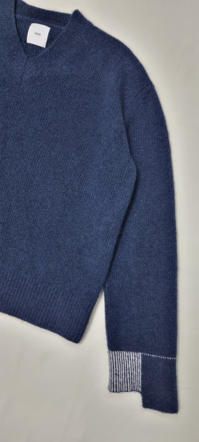 구호 KUHO  브이넥 모 니트 M _ 여성 상품이미지4