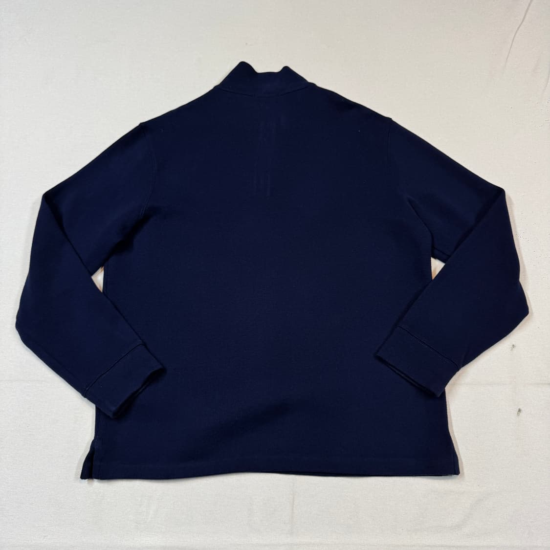 L) 폴로 랄프로렌 반집업 풀오버 코튼 니트 네이비 상품이미지6