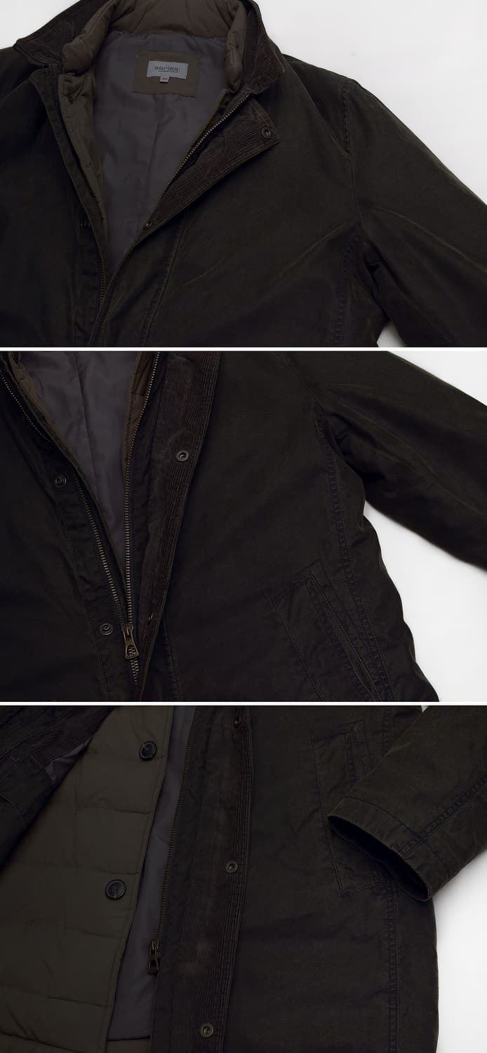 시리즈 (series) 더블린 2웨이 구스다운 패딩 코트 (100+) 상품이미지8