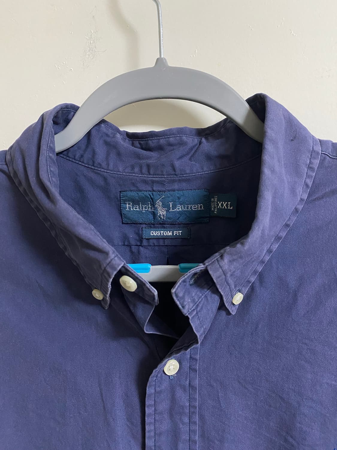 빈티지 폴로 랄프로렌 포플린 셔츠 빅사이즈 2XL 상품이미지3