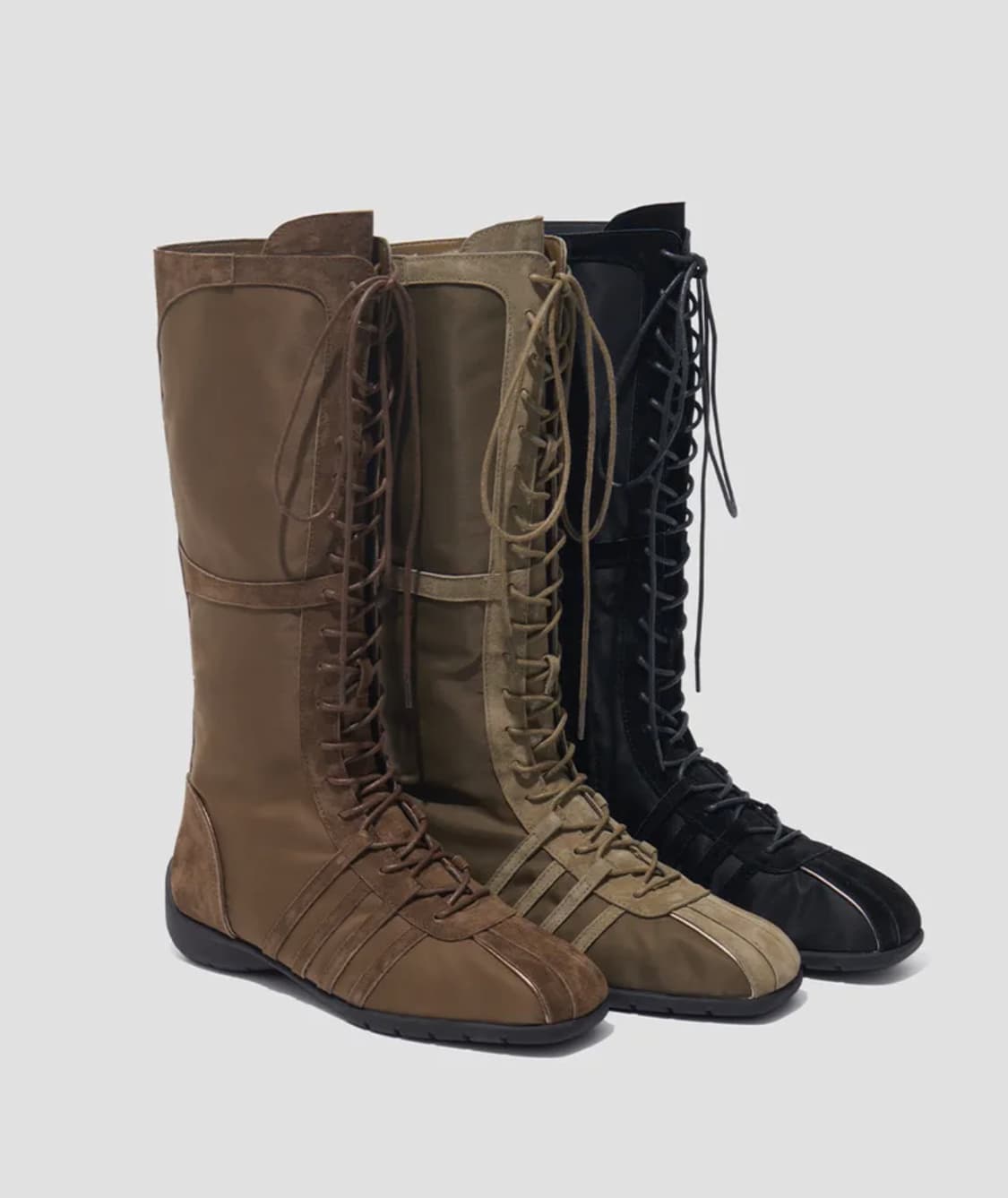 락피쉬웨더웨어 BLISS LACEUP LONG BOOTS 새제품 상품이미지1