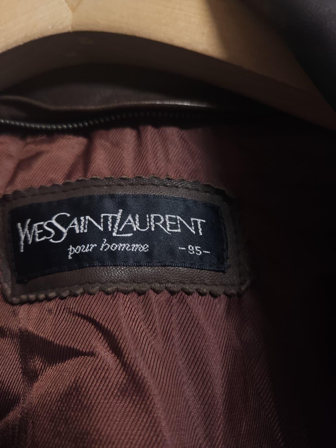 입생로랑 양가죽 자켓, M 상품이미지3