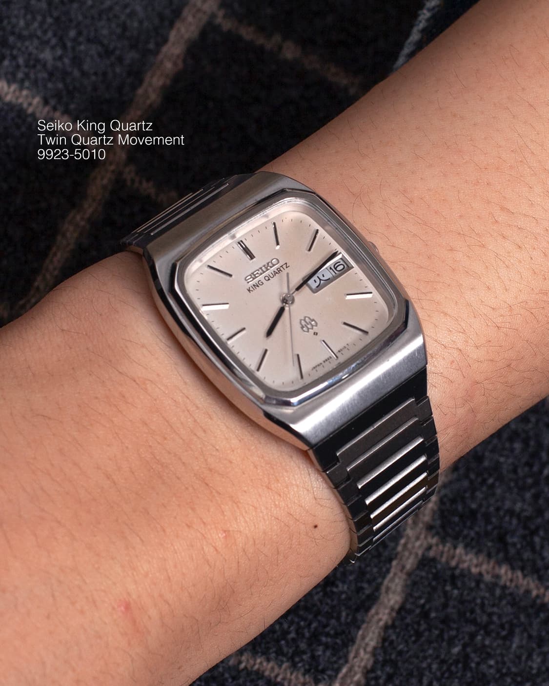 세이코 킹 쿼츠 9923-5010 트윈 쿼츠 빈티지 시계 상품이미지4