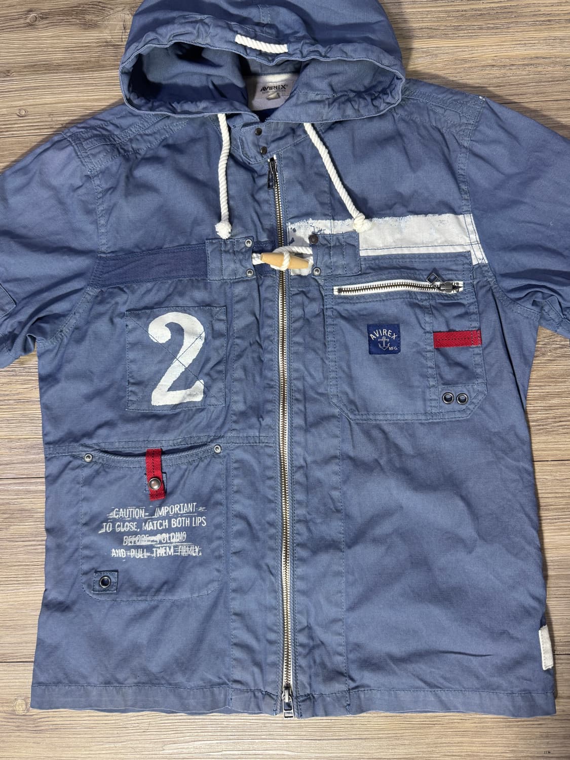 아비렉스 쉽빌더 셔츠 y2k 워크웨어 상품이미지5