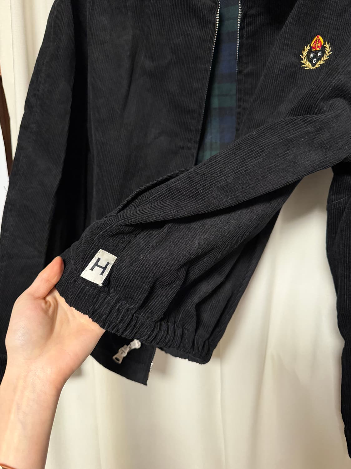 네고가능 24ss 헤리티지플로스 코듀로이 블루종 자켓 S 상품이미지3