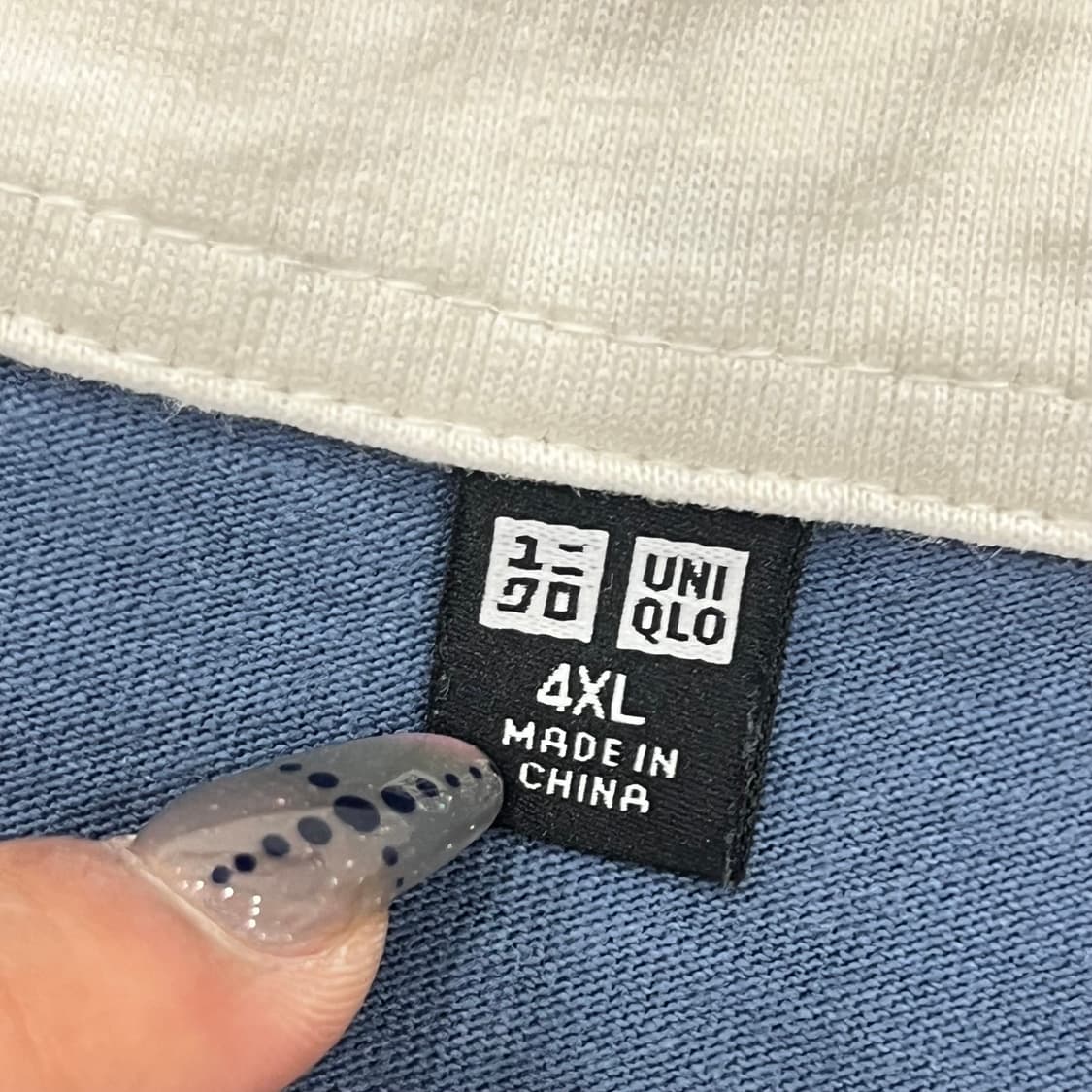 4XL 유니클로 반팔 카라 티셔츠 상품이미지3