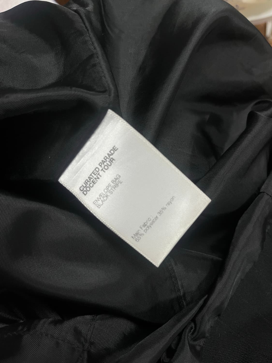 큐레이티드 퍼레이드 인벨롭 백 가방 상품이미지3