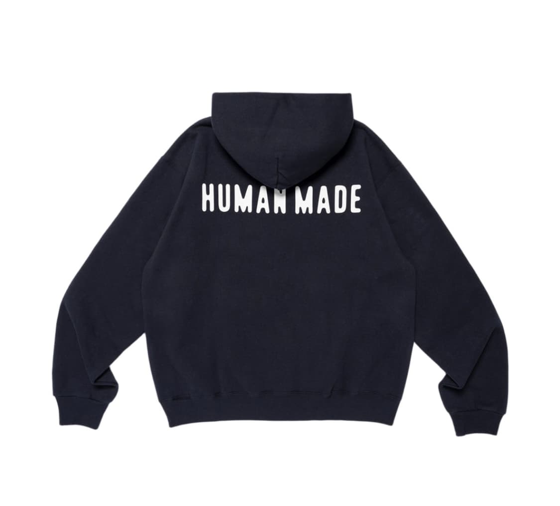 XL) 휴먼 메이드 클래식 집업 스웨트 후드 후드티 네이비 상품이미지2