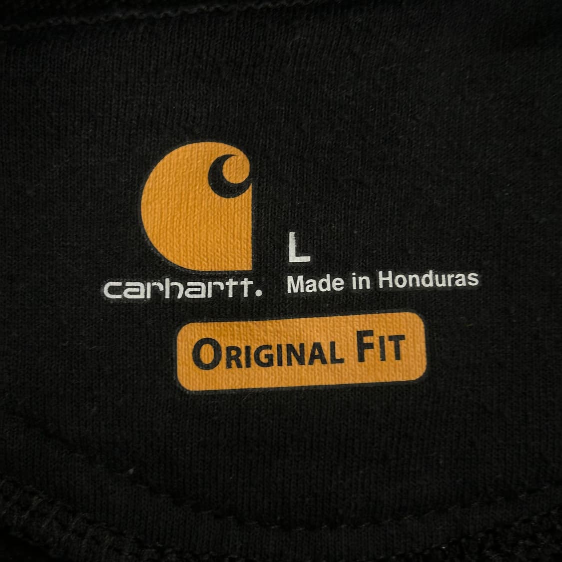 Carhartt 칼하트 usa 오리지널 블랙 후드티 상품이미지5