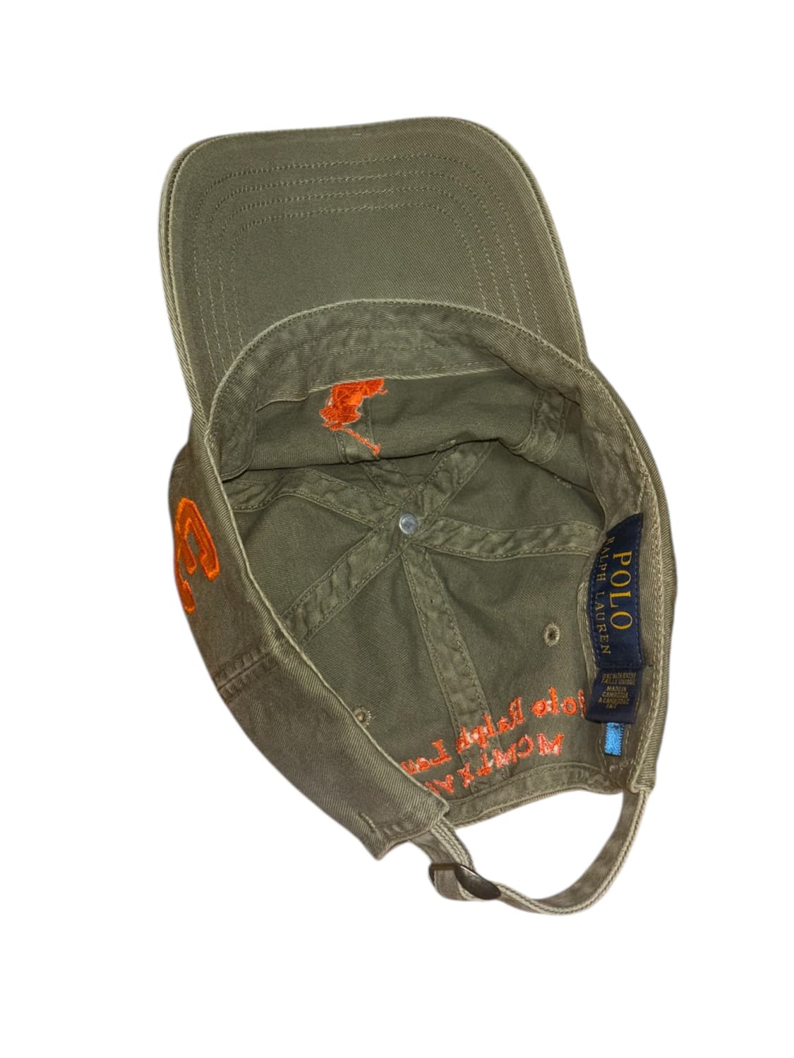 폴로 랄프로렌 빅포니 빈티지 카키  볼캡 상품이미지6