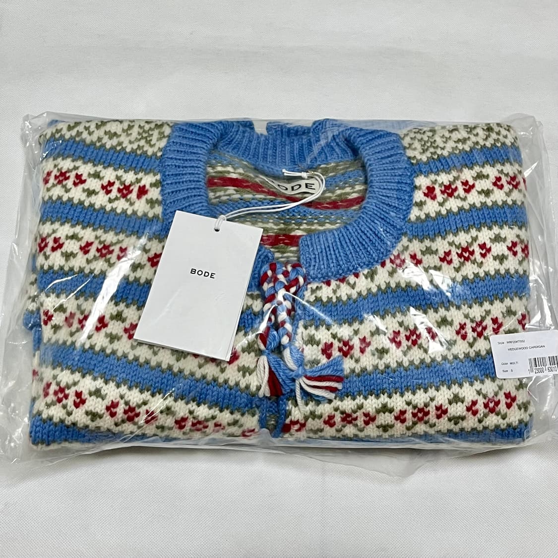 [S]보디 BODE Wedgewood 가디건 상품이미지6